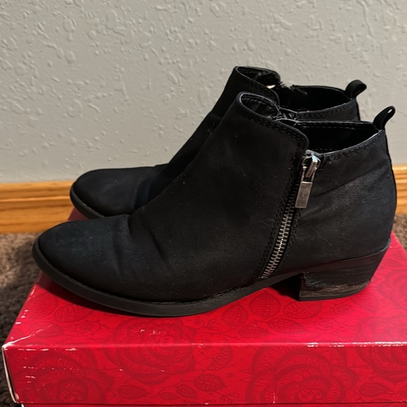 Women’s Size 8 Carlos Santana Black/Brie Black Bootie - Picture 7 of 12